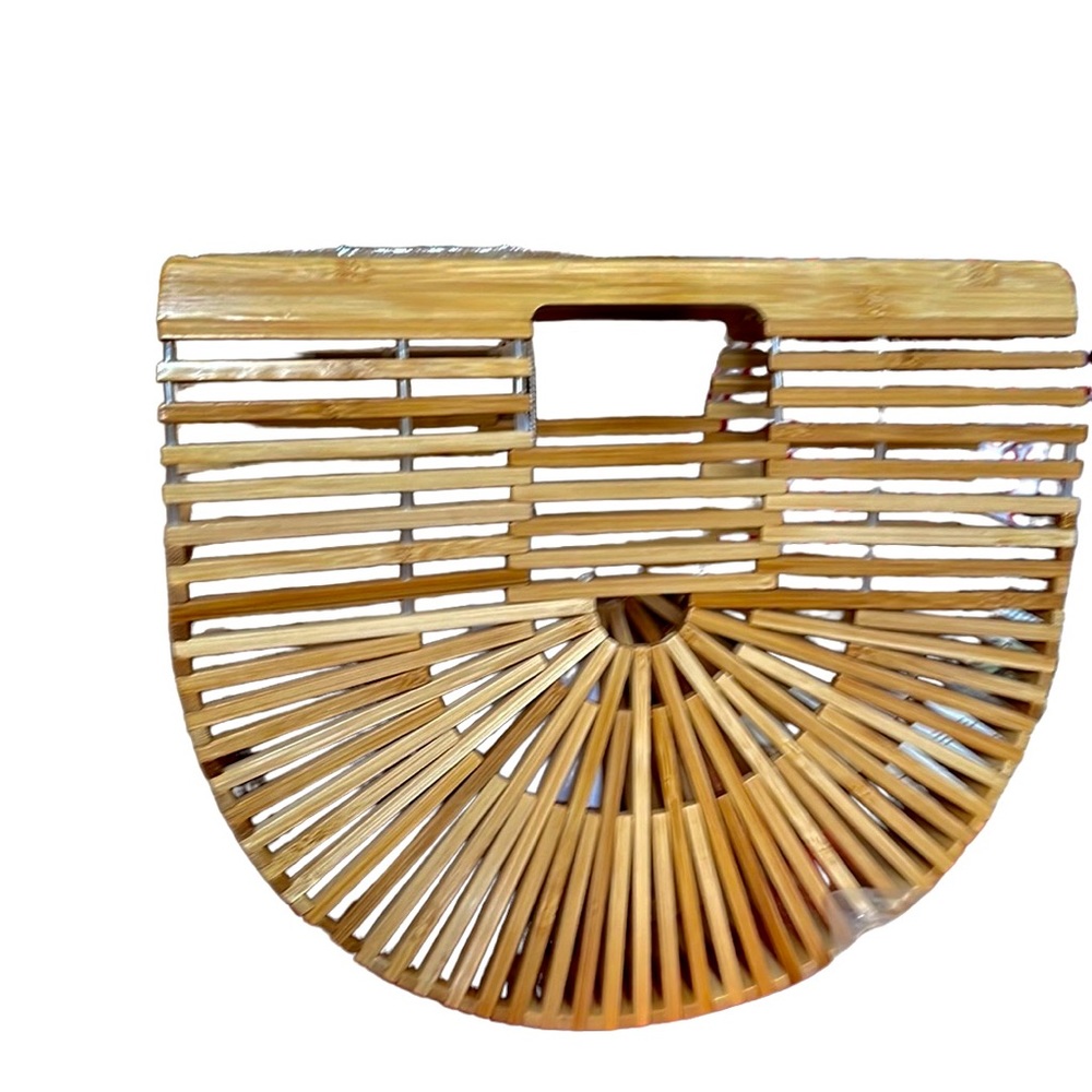 Miuco Bamboo Handbag, NWT